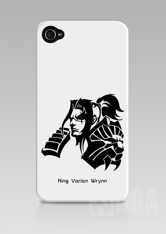 玩家自绘炫酷手机壳 冷艳希女王霸气伊利丹