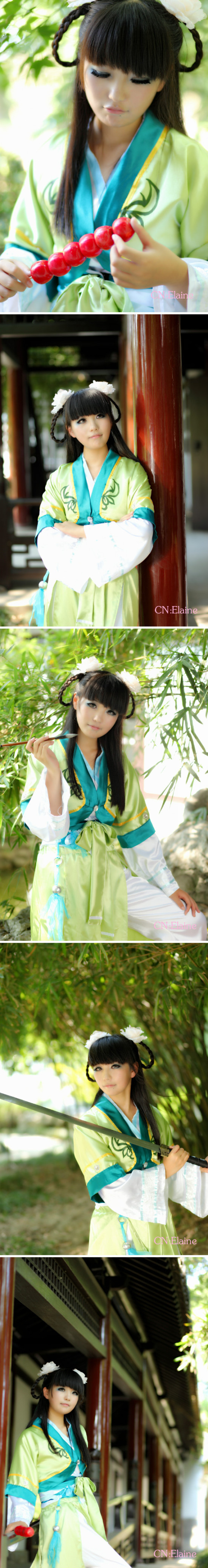 九阴真经君子堂cos,九阴真经小师妹cos