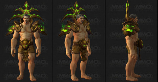 魔兽6.2幻化：德莱尼可完美COS阿克蒙德