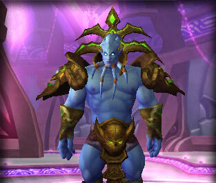 魔兽6.2幻化：德莱尼可完美COS阿克蒙德