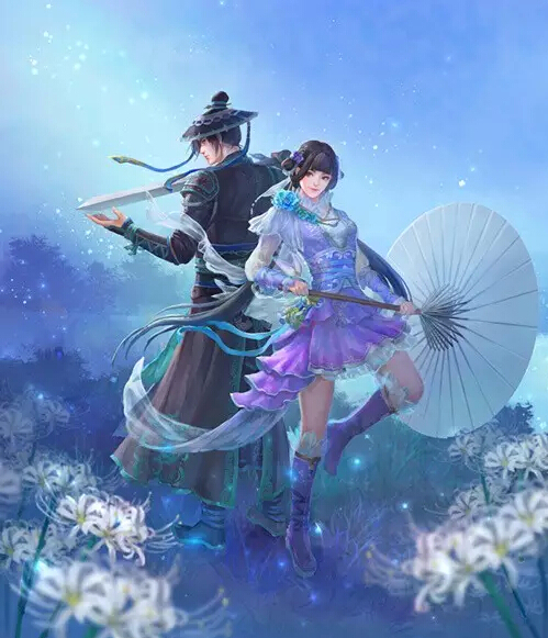 魏紫沉香裳原画