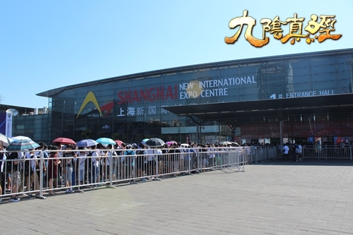 高温引爆蜗牛展台 九阴真经CJ首日看点