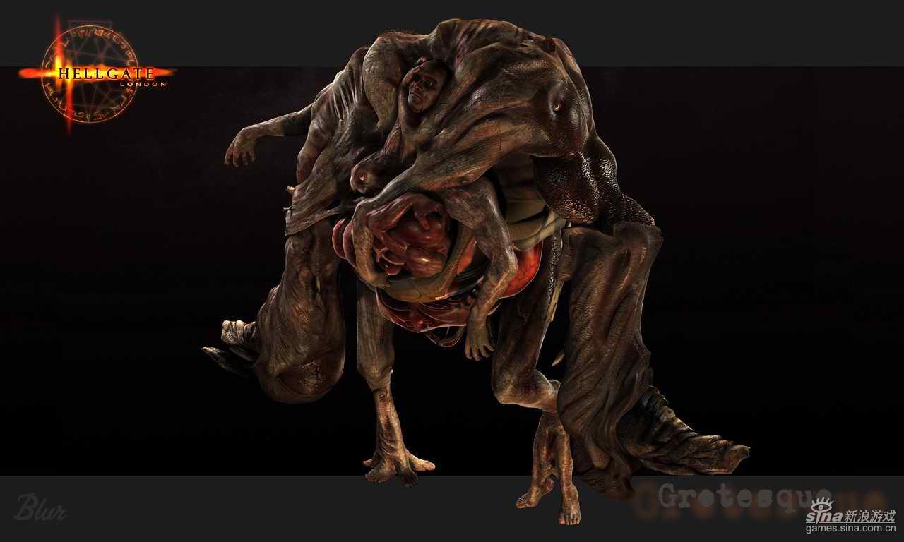 新浪游戏 游戏新闻 暗黑之门:伦敦原画集-体验黑暗之美点击查看原图