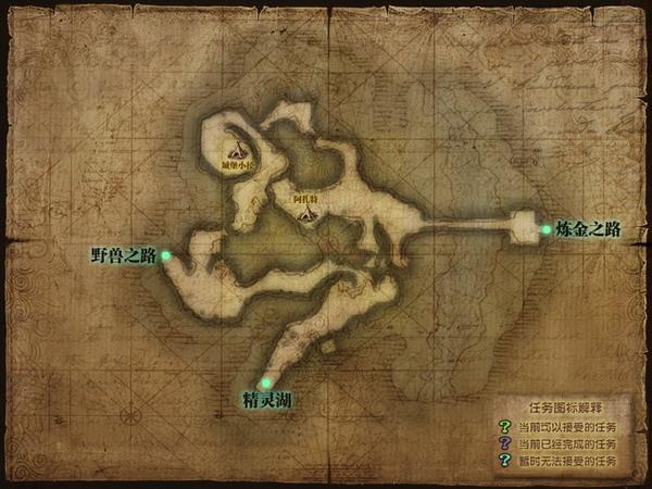 地图野兽森林野外区域森林遗迹