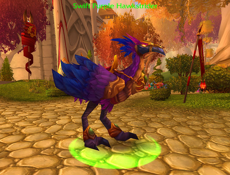 迅捷紫色陆行鸟