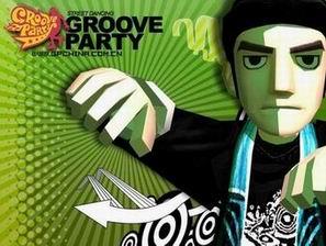 授权尚禾互动娱乐在中国大陆地区独家运营的街舞网游《groove party》