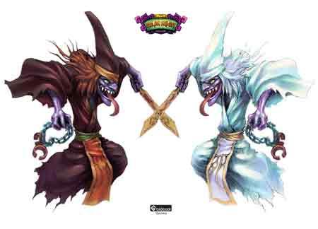 地府的勾魂使者黑白无常