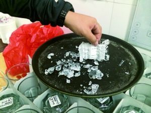 宜家玻璃杯(图片来源：北京晨报)