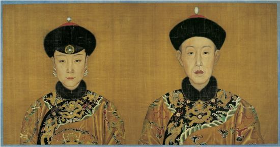 乾隆帝后像