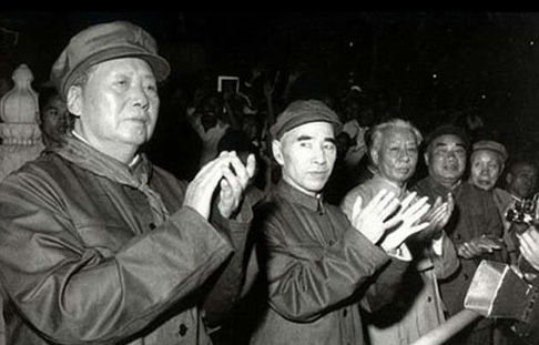 文革中毛泽东、林彪、刘少奇等