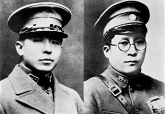 张学良和杨虎城