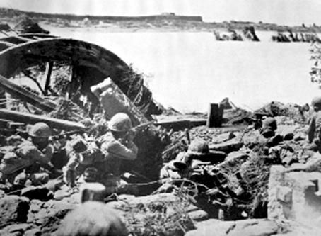 1942年6月，日军进攻衢州(资料图)