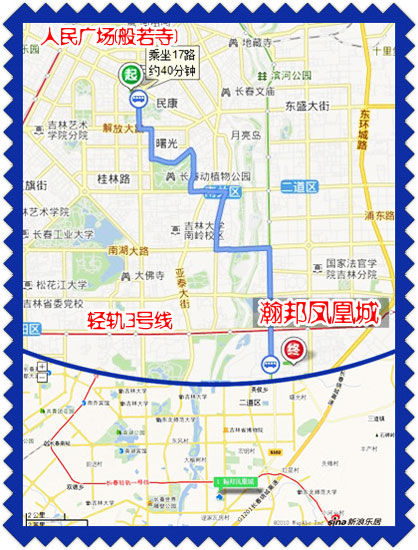 图为 瀚邦凤凰城区域位置交通图