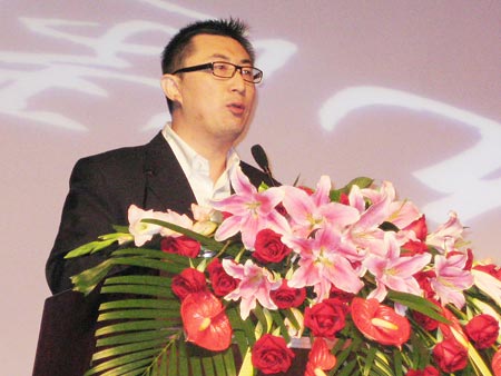 图为华夏地产营销顾问,北京博策堂房地产咨询有限公司总经理李旭东