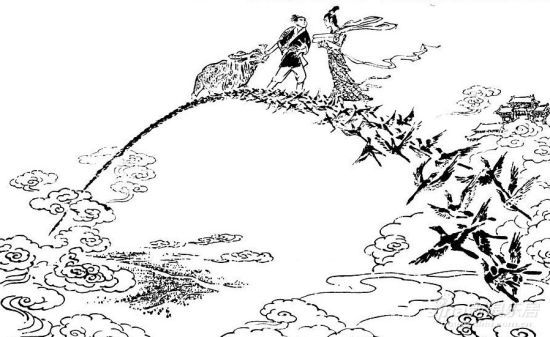 牛郎织女鹊桥会(组图)