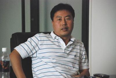 图为沈阳奥林匹克置业投资有限公司总裁 孙刚