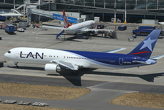 智利lan航空公司订购32架波音787客机(图)
