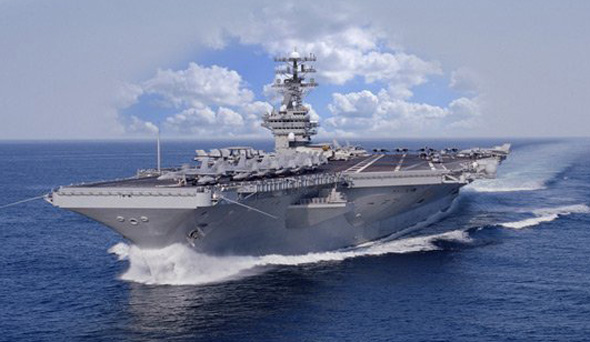 美國海軍CVN-78航母效果圖。