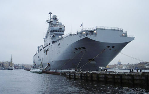 法國“西北風”級兩棲攻擊艦