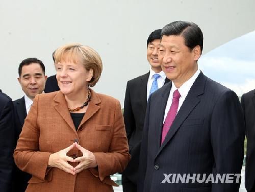 2014年3月，中国国家主席习近平访问德国。（资料图）