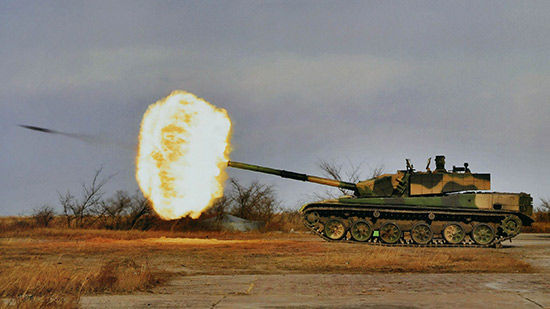 网络上流传的解放军最新型99改主战坦克