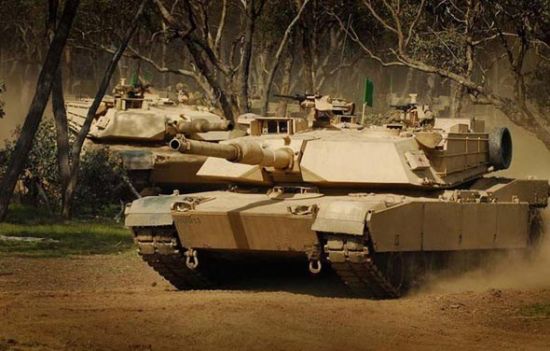 资料图：澳大利亚陆军的美制M1A1 AIM坦克 