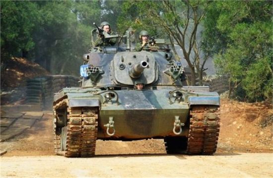 资料图：台湾M48H坦克 