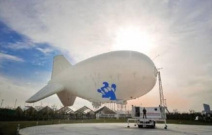 资料图：中国电子科技集团研发的氦气浮空器