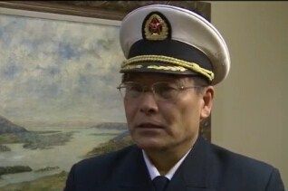 图注：中国副总参谋长孙建国