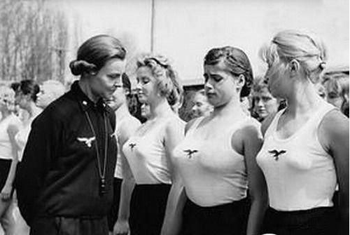 资料图：纳粹女兵