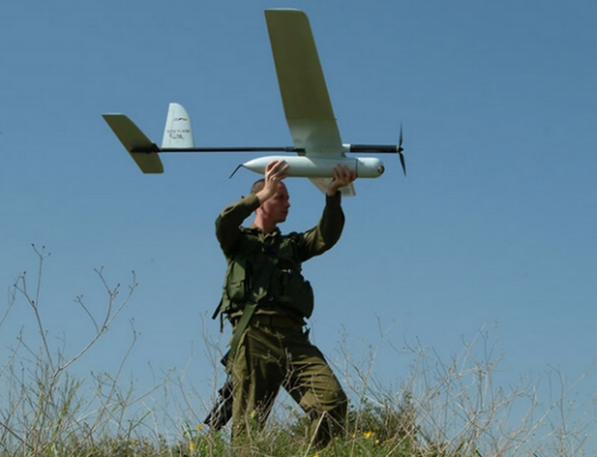 资料图：以色列“云雀”无人机