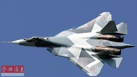 　　资料图片：俄T-50隐形战斗机。