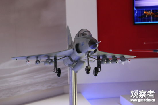 资料图：FTC-2000G“新山鹰”低成本多用途战斗机模型