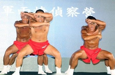 台湾媒体认真讨论“外籍军团”问题，反而更让人觉得好笑，就好像他们认真无比的“海龙蛙兵”表演 