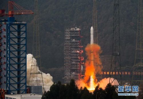 资料图：中国成功发射风云二号08星（新华网）