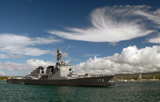 资料图：日本海上自卫队DDG-173“金刚”级护卫舰