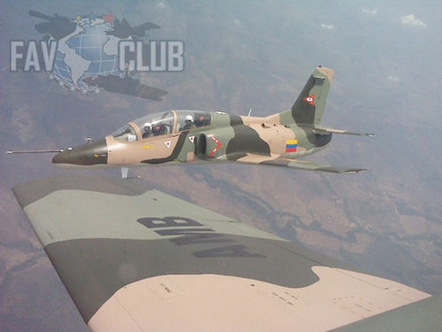 资料图：委内瑞拉装备的K-8教练机