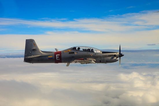 资料图：委内瑞拉装备的EMB-312巨嘴鸟教练机