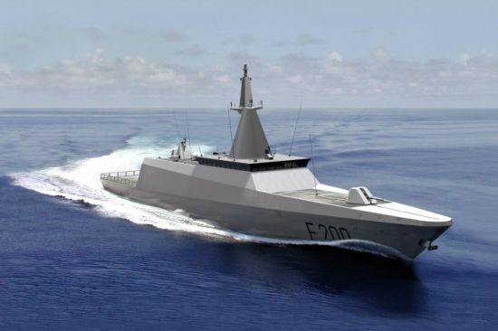资料图：法国追风级护卫舰，国产出口型护卫舰的隐身处理与其相近