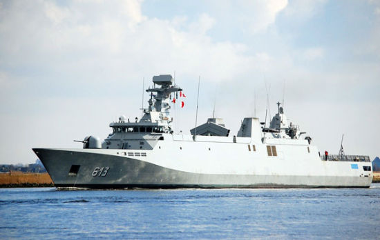 资料图：SIGMA护卫舰的隐身处理有所欠缺