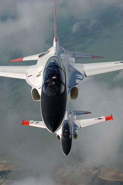 资料图：韩国与美国联合研制的金鹰T-50高级教练机