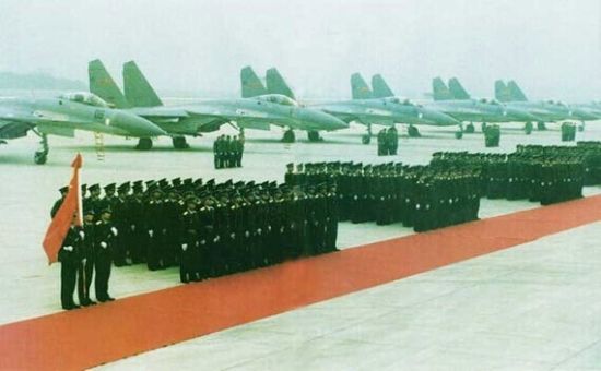 资料图：中国接收第一批苏-27
