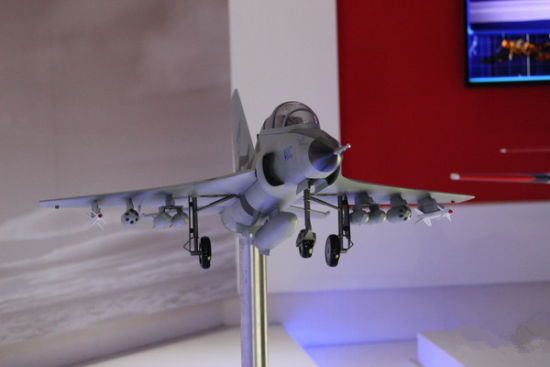 资料图：FTC-2000G“新山鹰”低成本多用途战斗机模型