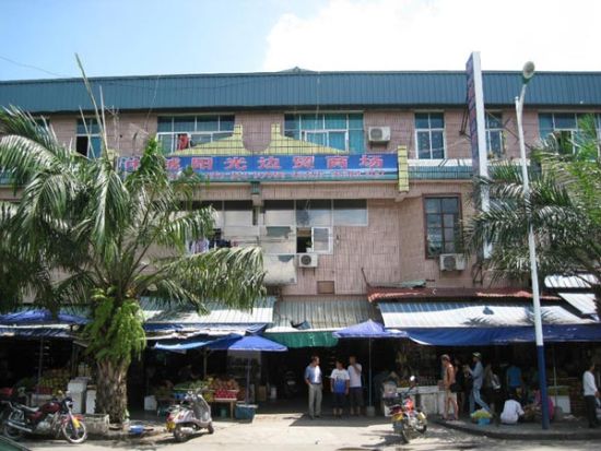 资料图： 中越边境河口口岸国际市场，两国人员贸易未来一直很频繁（尹鸿伟/摄） 