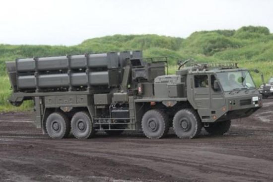 日本12式反舰导弹 