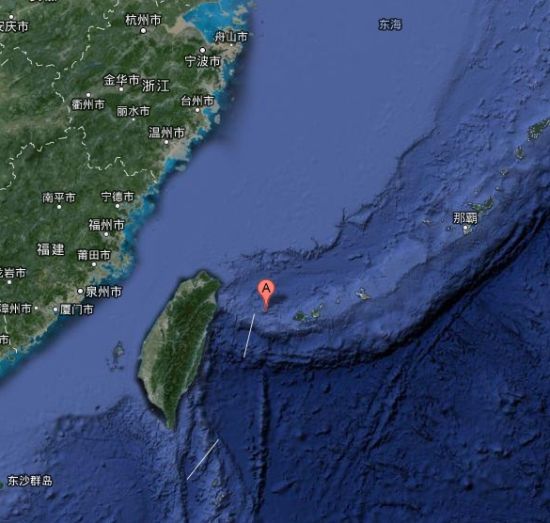 资料图：与那国岛位置