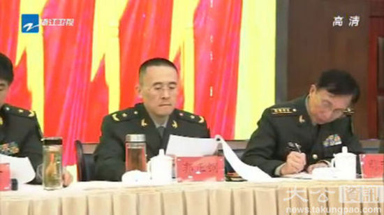 资料图：浙江省军区副政委郭正钢