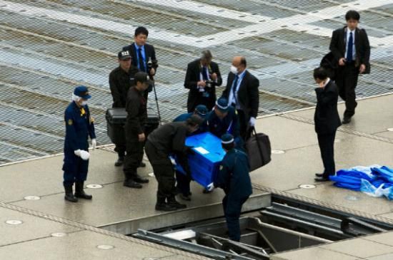 资料图：一架无人机闯入日本首相府