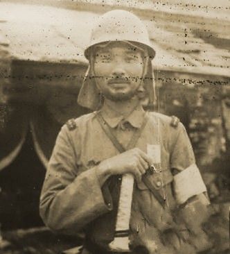 资料图：侵华日军一O一师团一O一联队长饭冢国五郎少将