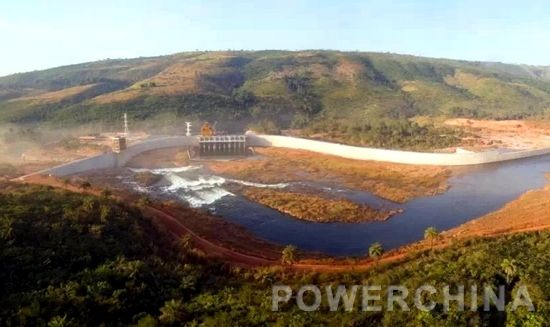 　中国承建的凯乐塔水电站